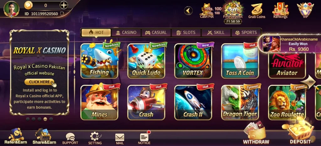 Royal X Casino